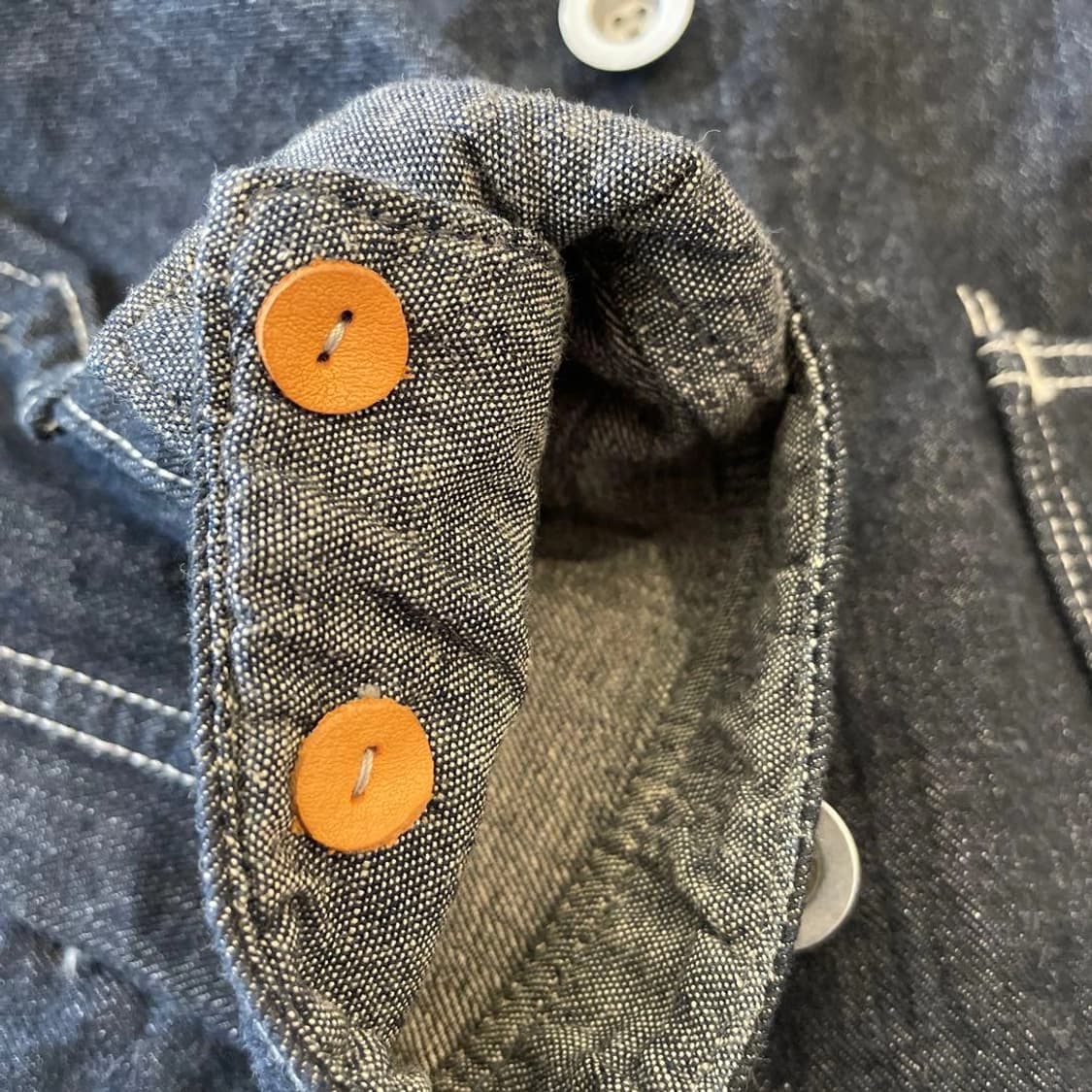  캐피탈 데님 더블 브레스티드 자켓 상품이미지8