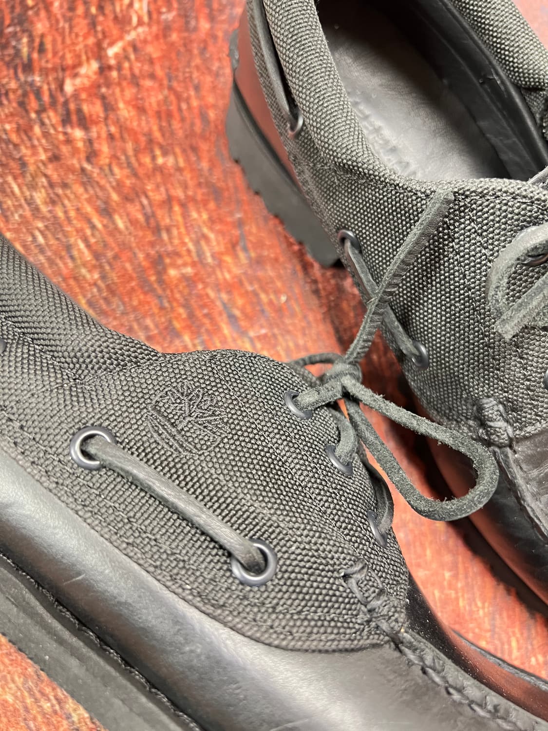 팀버랜드 3아이 클래식 보트슈즈 어센틱 블랙 260 상품이미지5