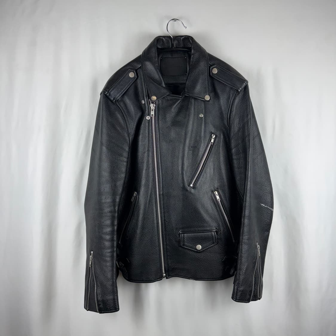L) 비바스튜디오 클래식 라이더 소가죽 자켓 상품이미지2