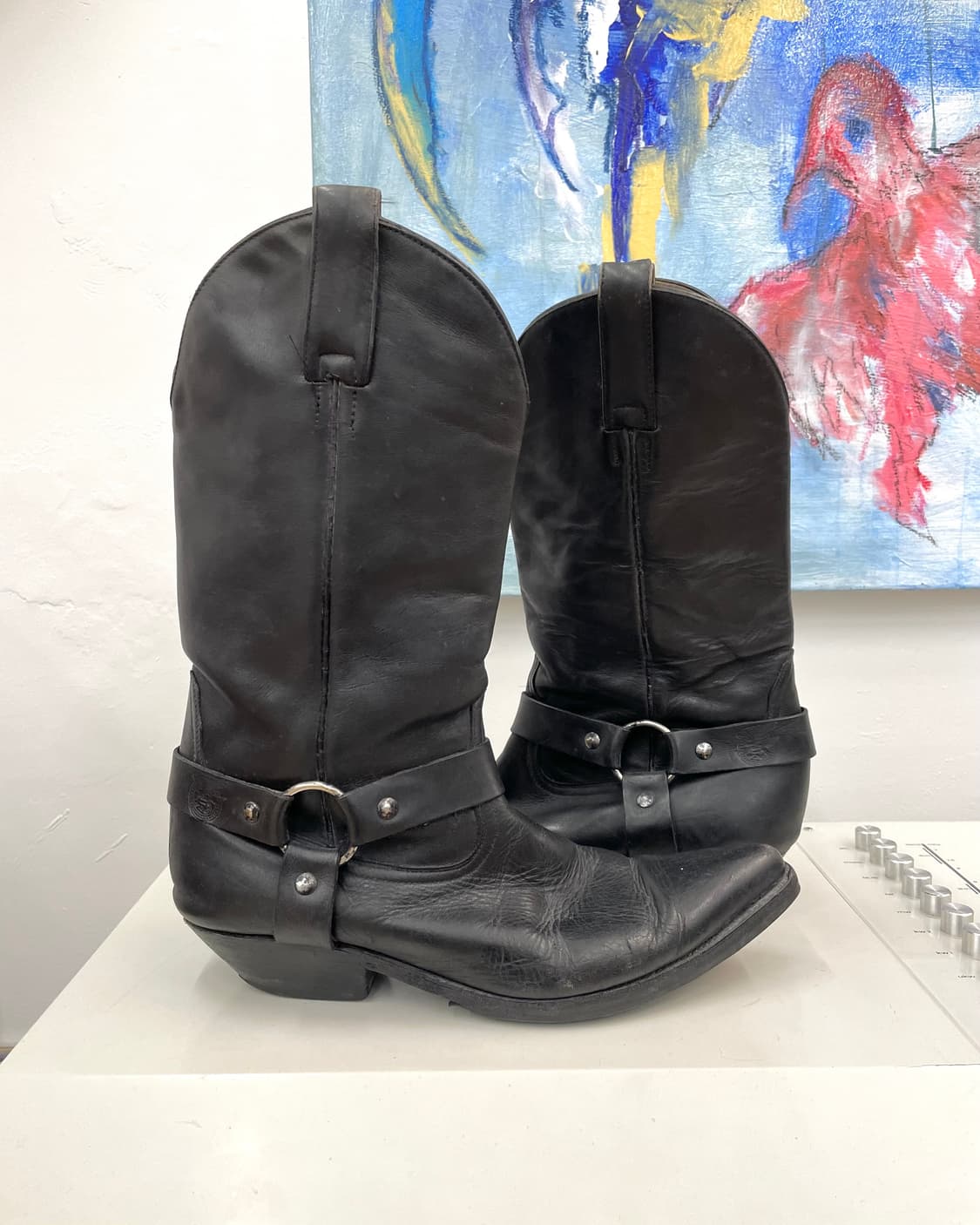 [270] 80-90s 레더 웨스턴 부츠 상품이미지7