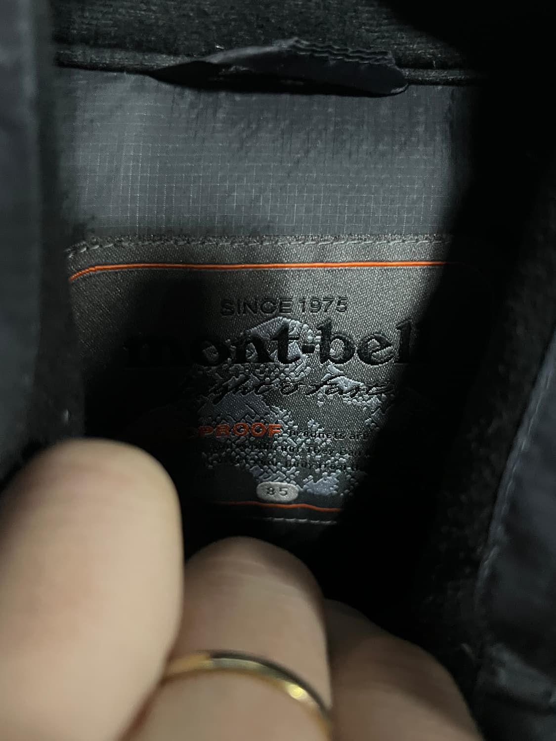 몽벨 숏패딩 자켓 점퍼 85 상품이미지5