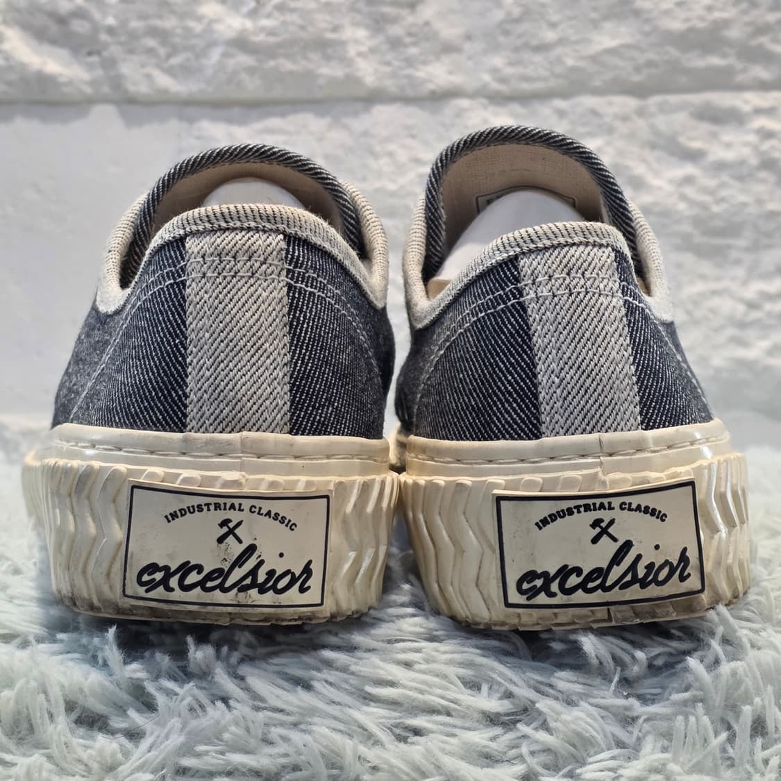 6q-12:엑셀시오르 볼트 로우 데님 블랙 (250mm)-거의새거 상품이미지3