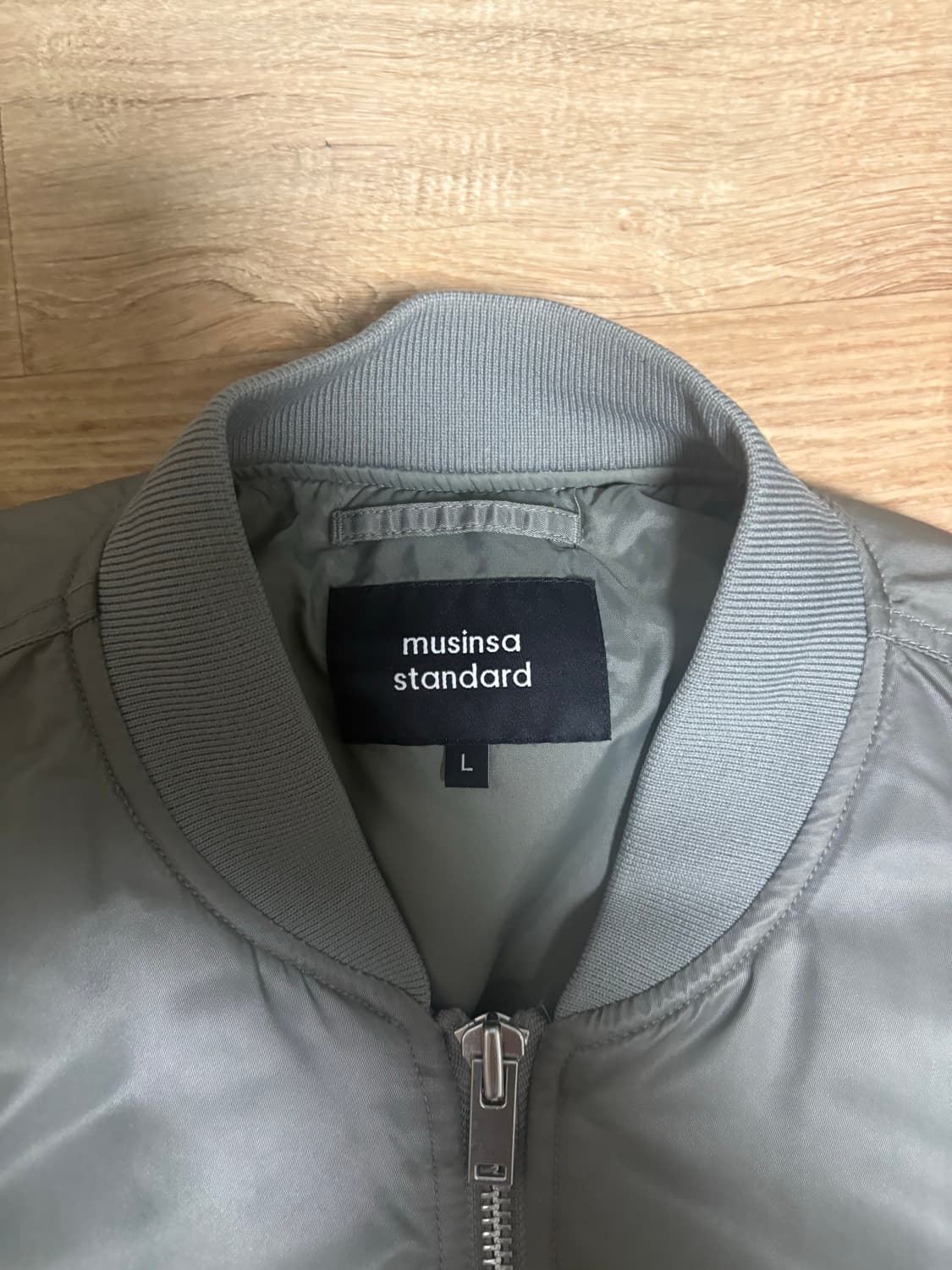 무신사 스탠다드 MA-1 항공점퍼 L 상품이미지3