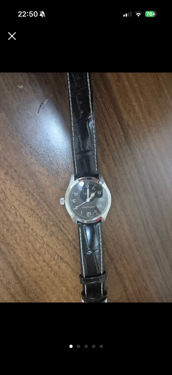 해밀턴 카키필드 머피 38mm 오토매틱 시계 상품이미지1