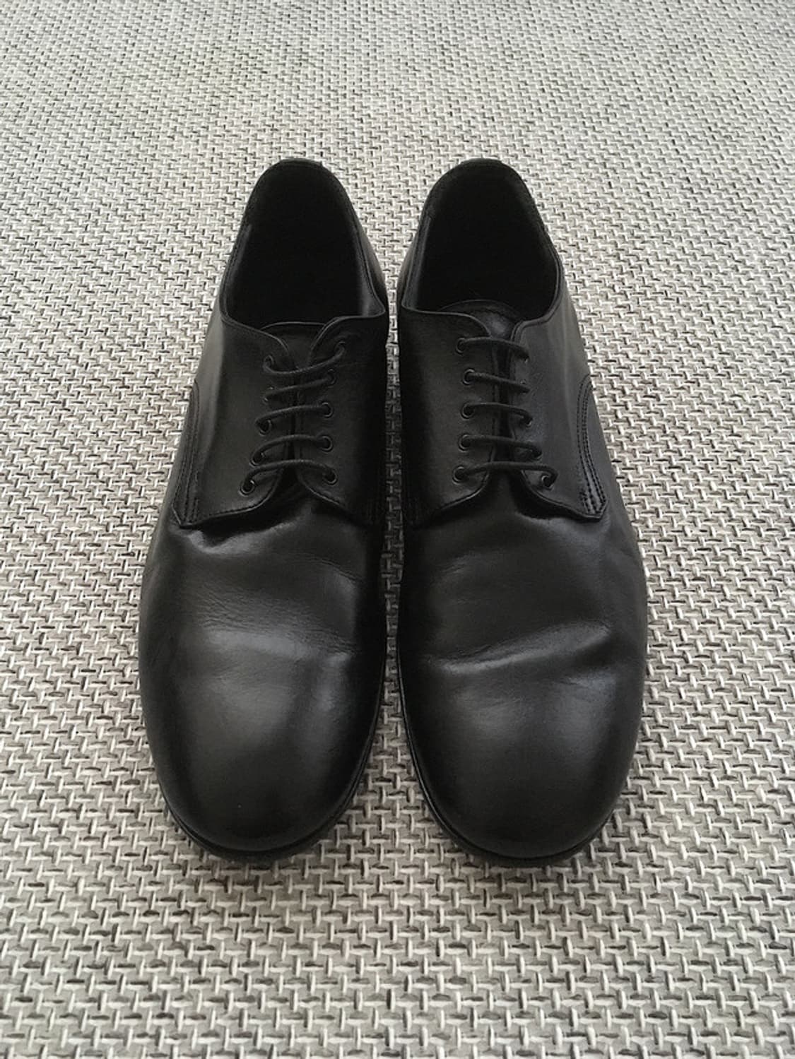 Calf-skin round toe classic derby shoes 상품이미지1