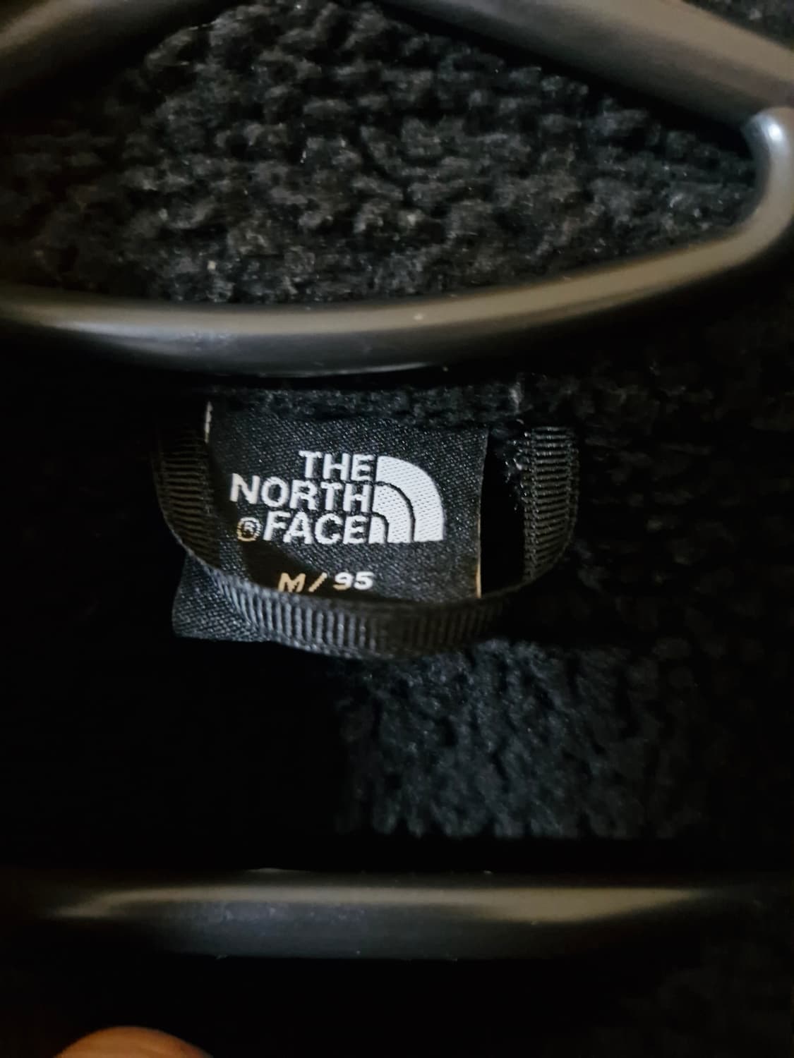 노스페이스 검정색 플리스 자켓 95 상품이미지6