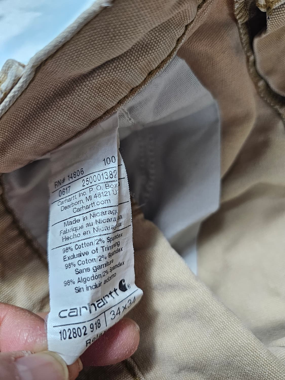 칼하트더블니 상품이미지6