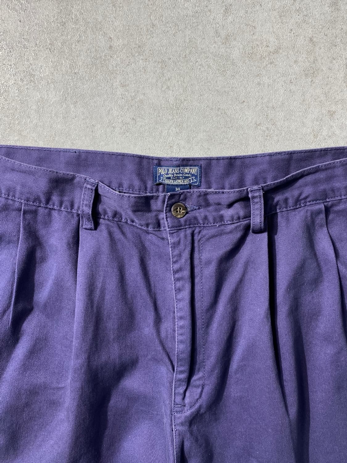 [33-34] 폴로 진스 랄프로렌 네이비 하프 치노 팬츠 상품이미지2