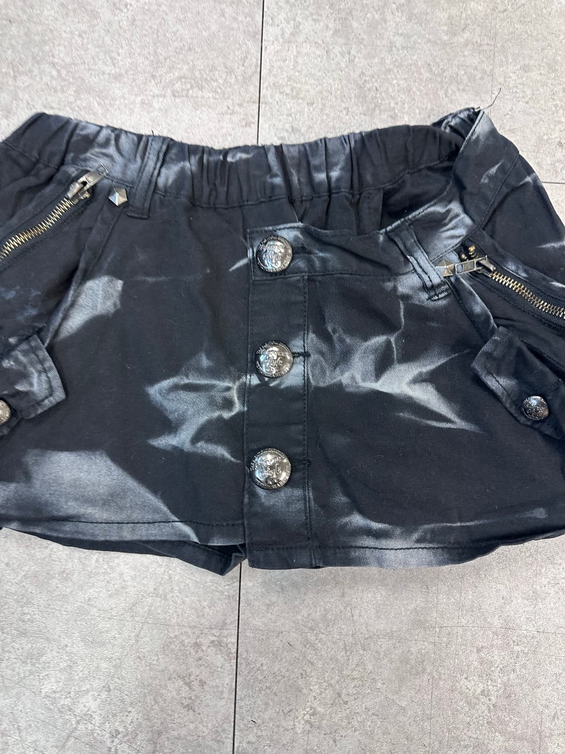 tie-die zipper detail skirt 상품이미지3
