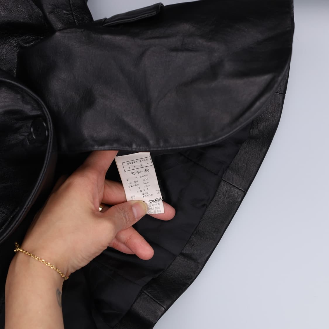 85 CC클럽 여성 가죽자켓 0330H1 상품이미지5