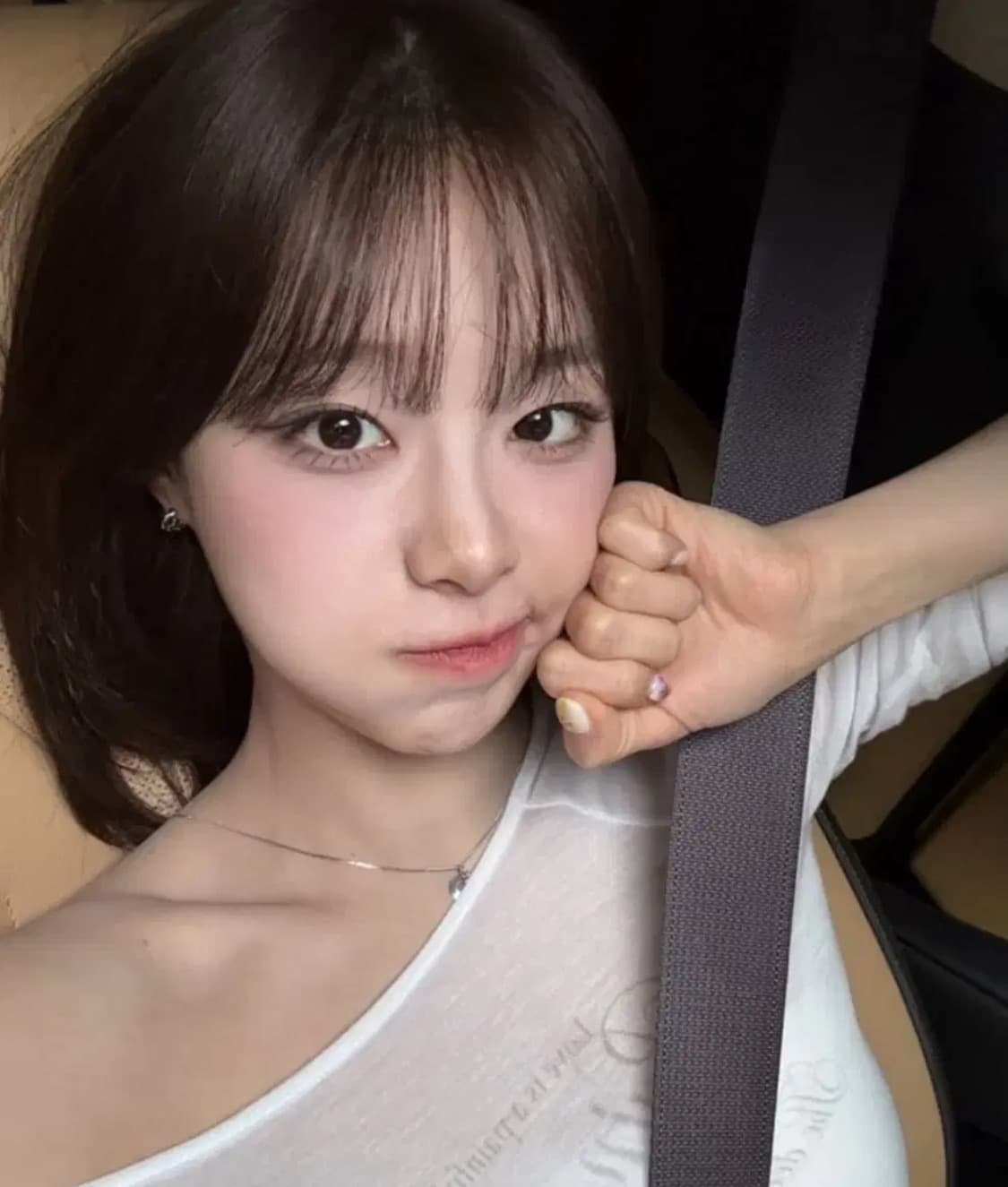 페인오어플레져 FOG LOOSE TOP 포그탑 화이트 상품이미지3