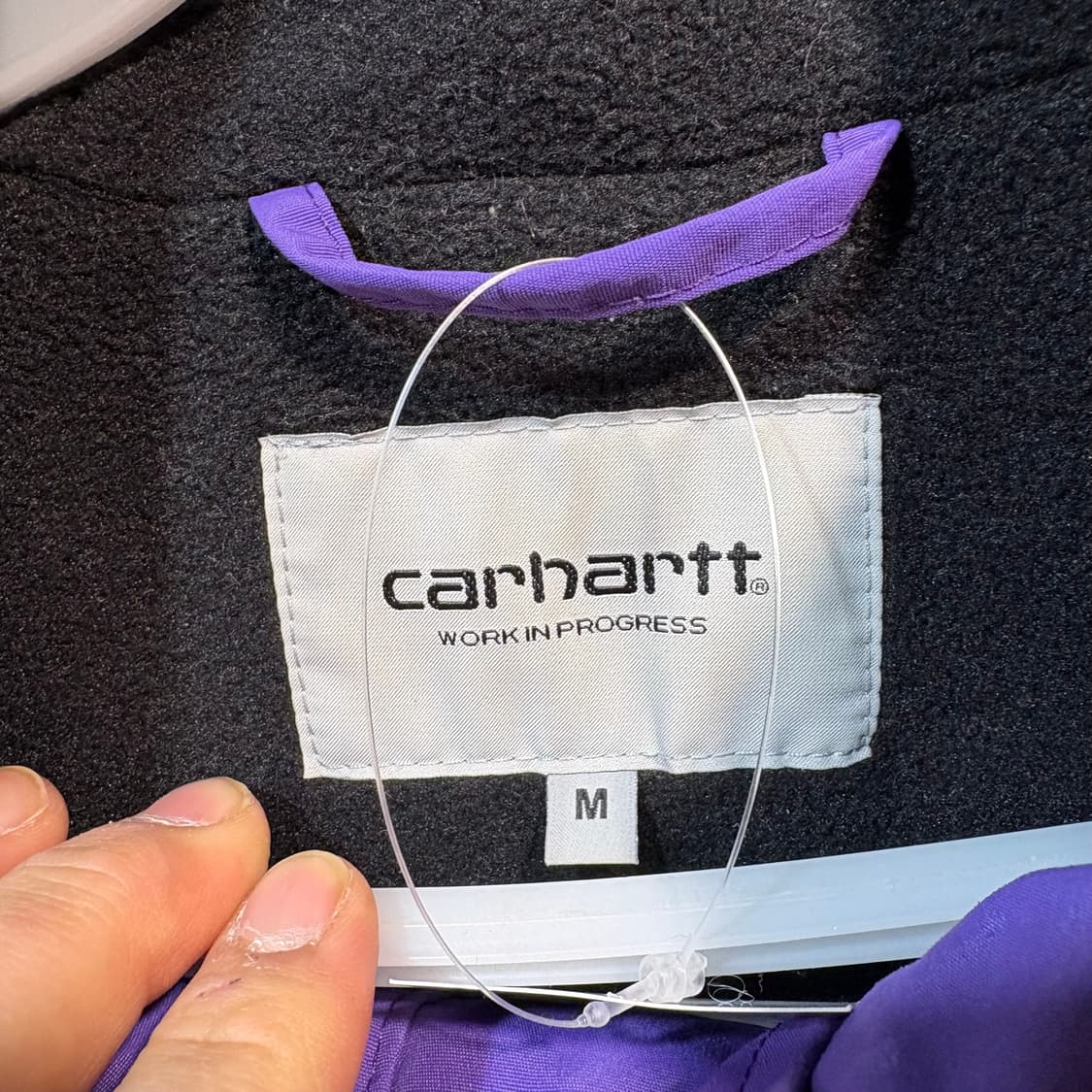 [M] CARHARTT 칼하트 퍼플 아노락 후드 자켓 상품이미지8