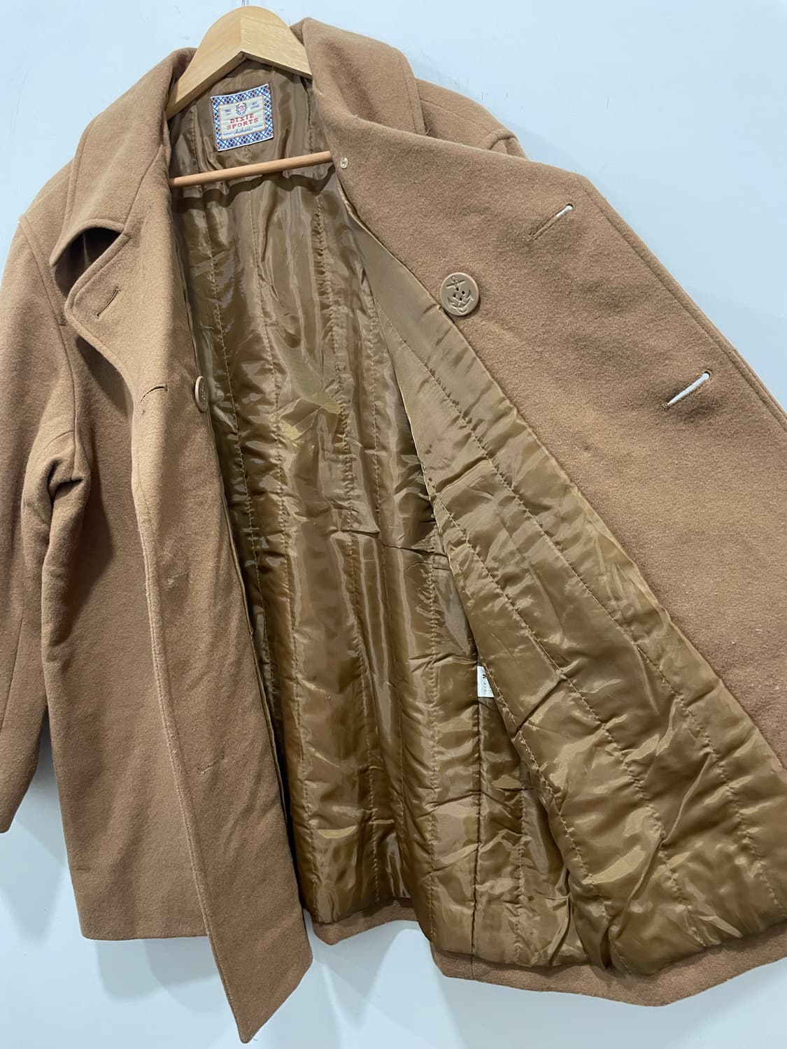 90’s Jpn Dixie Sports 울 피코트 상품이미지6