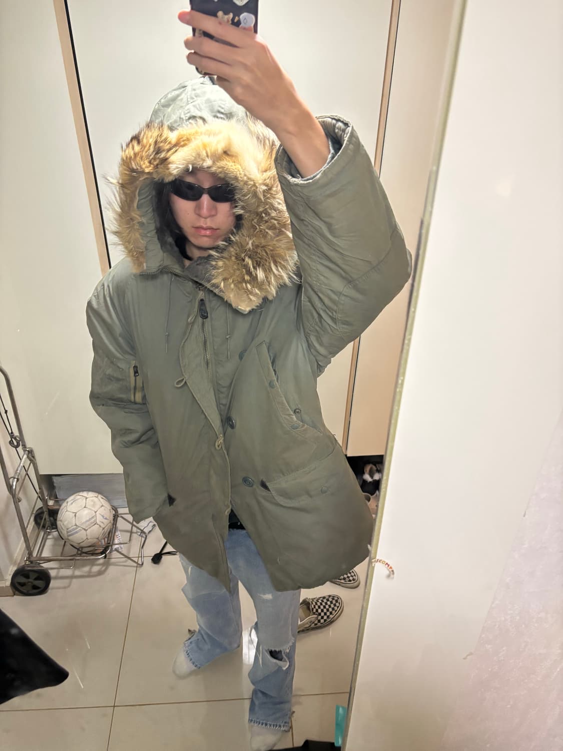 60s N-3B 파카 skyline 상품이미지1