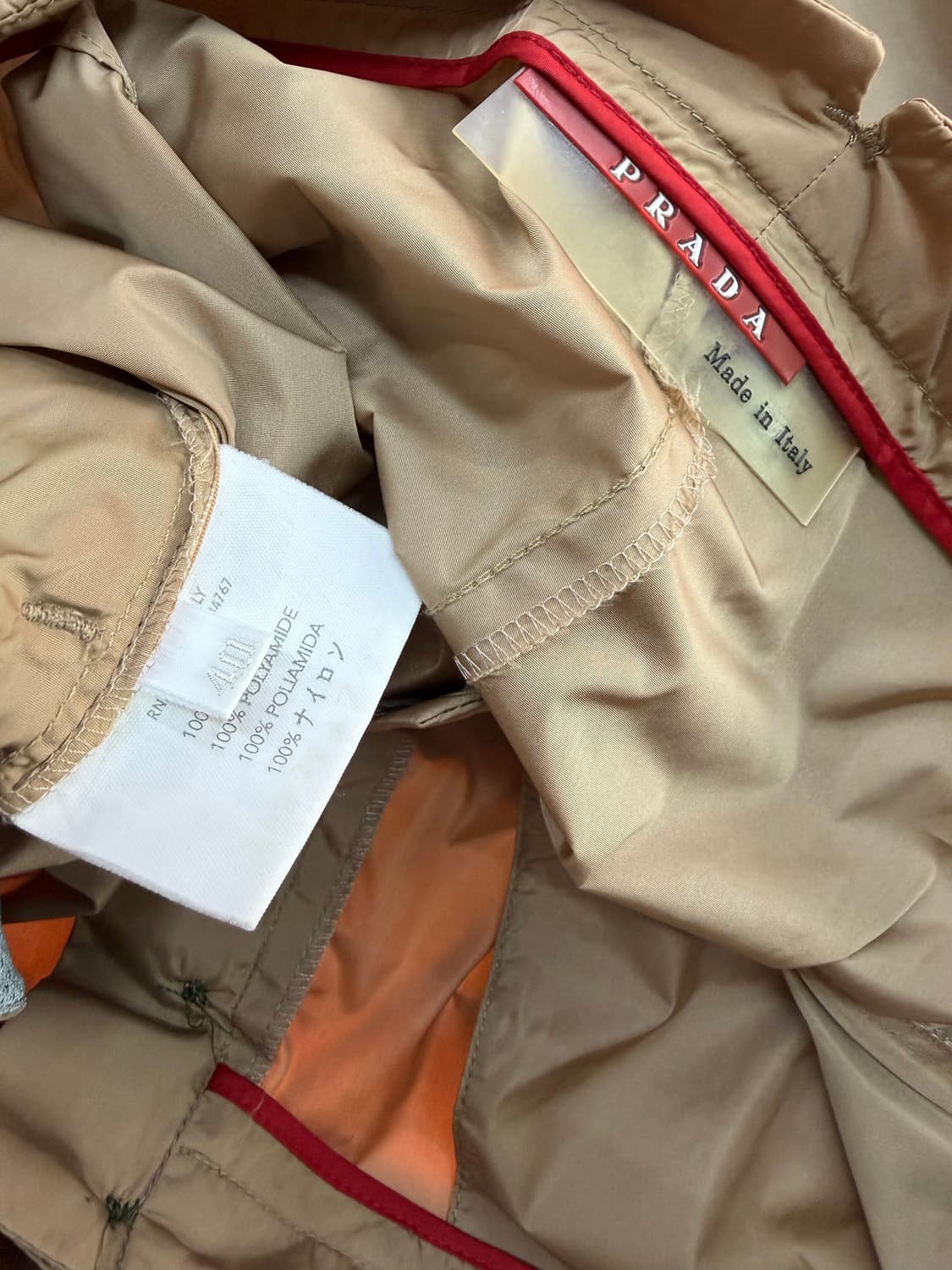 40/ 프라다 스포츠 2000AW 나일론 트랙 팬츠 상품이미지9