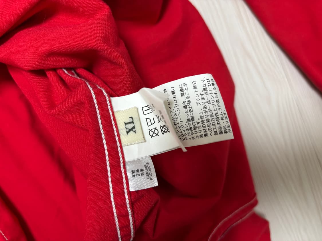 휴먼메이드 웨스턴 셔츠 레드 상품이미지9