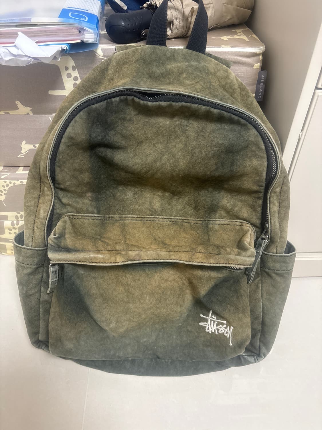 스투시 캔버스 백팩 상품이미지2