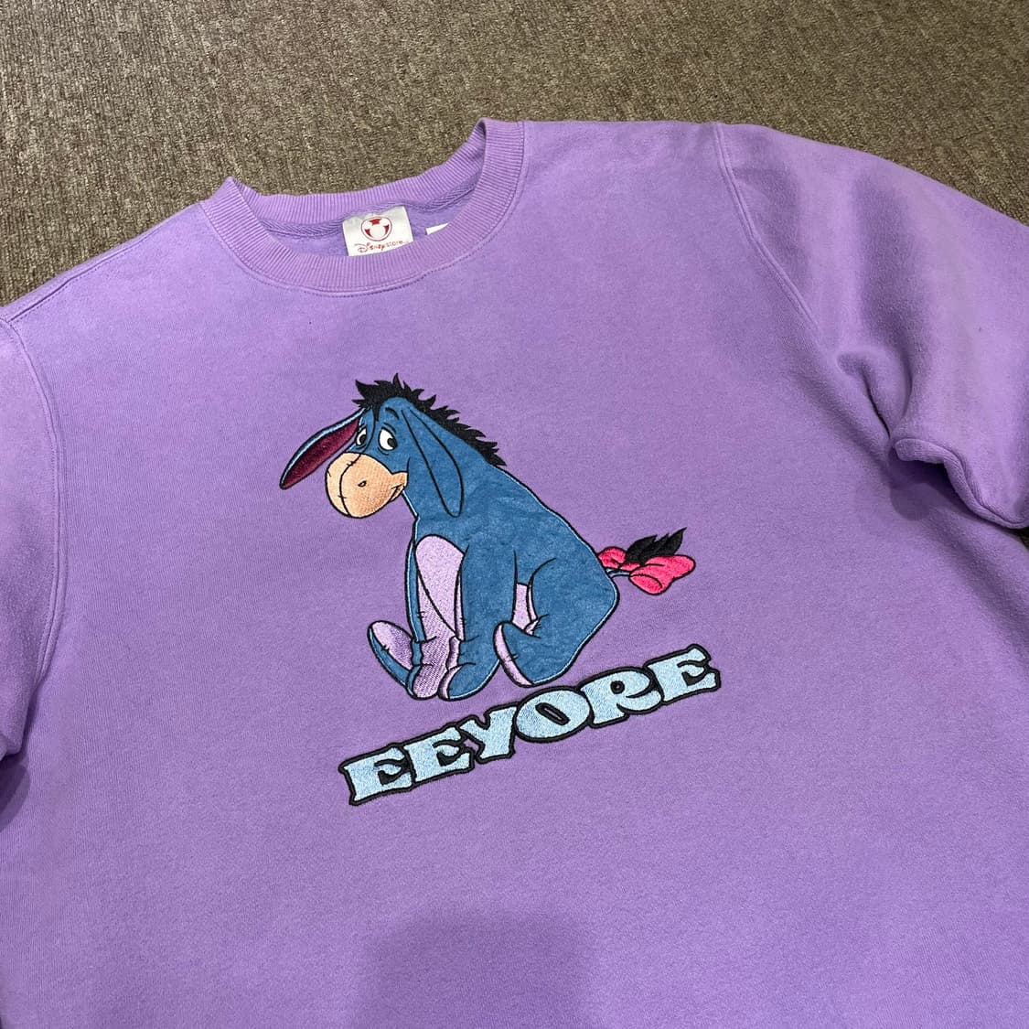 (M) Disney 디즈니 곰돌이 푸 이요르 맨투맨 스웻 셔츠 상품이미지5