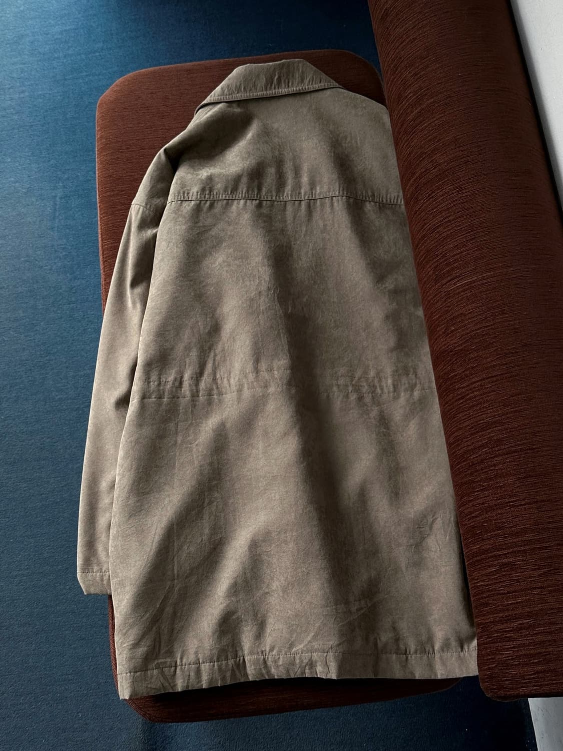 Fake suede high count padded mil mid coa 상품이미지2