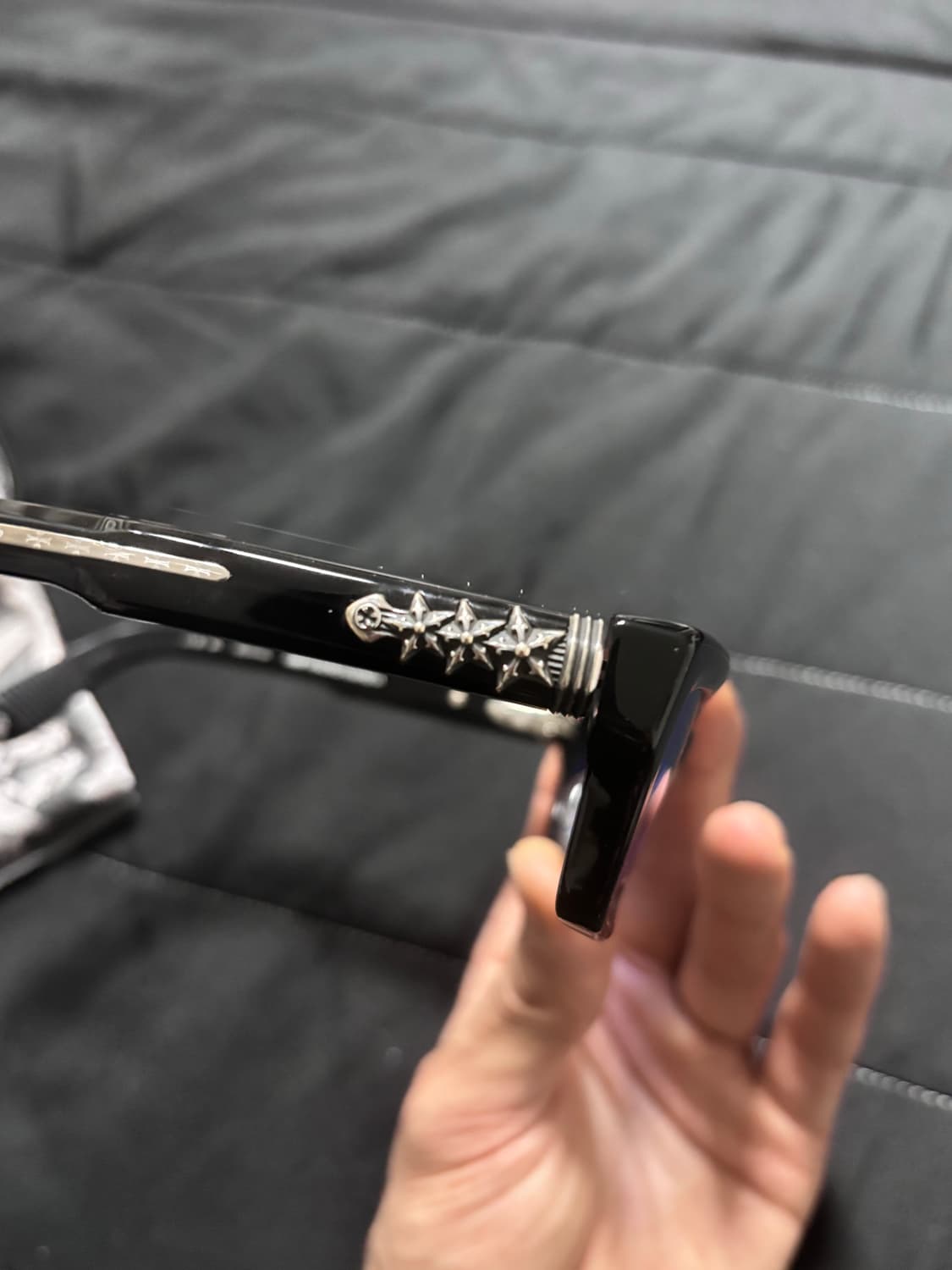 크롬하츠 안경 아스트라오디네어-A 블랙 상품이미지6