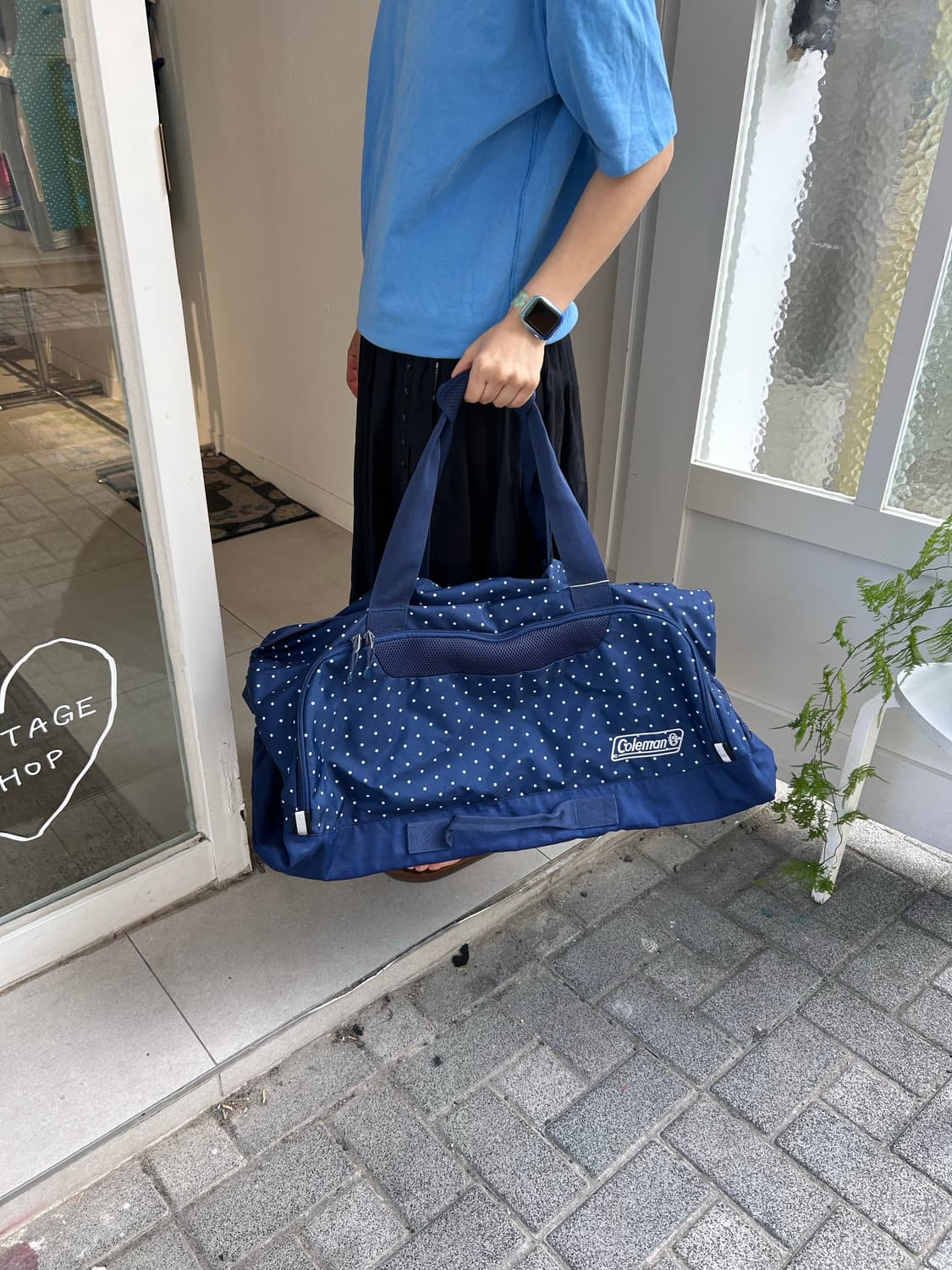 Coleman dot travel bag 상품이미지2