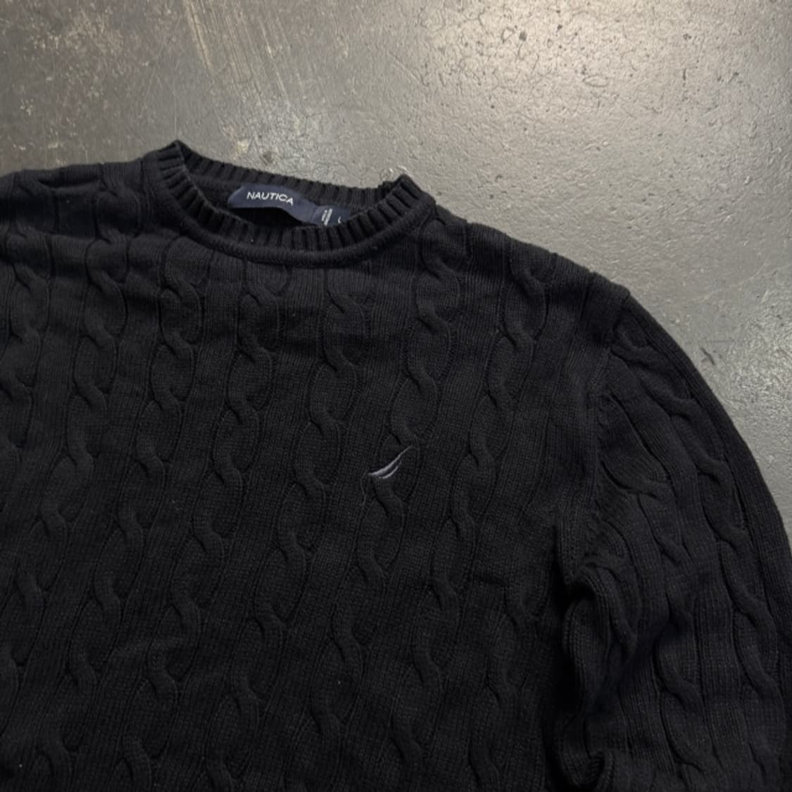 100 노티카 꽈배기 니트 상품이미지2