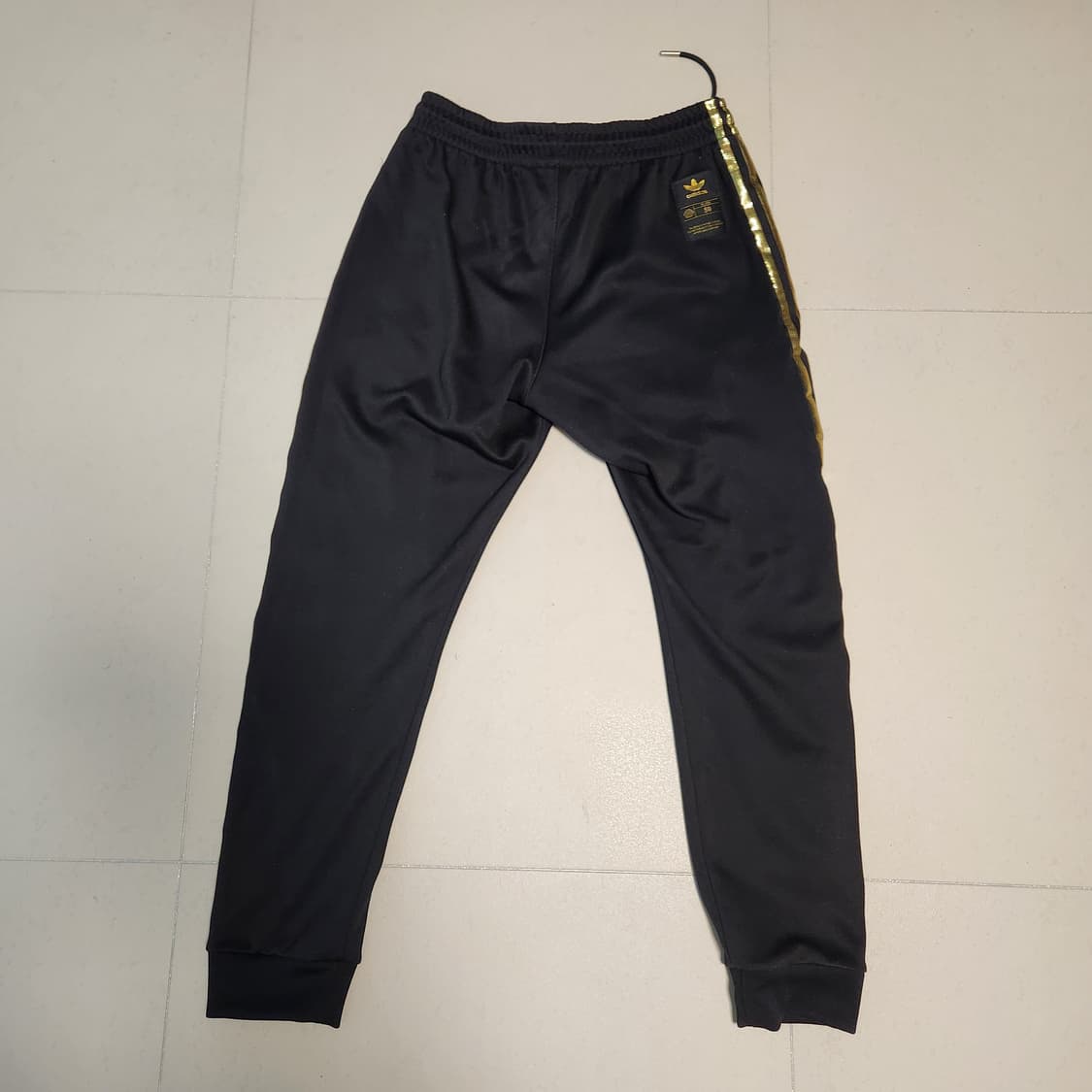 아디다스 금장 블랙/골드 트랙 수트 세트 상품이미지9