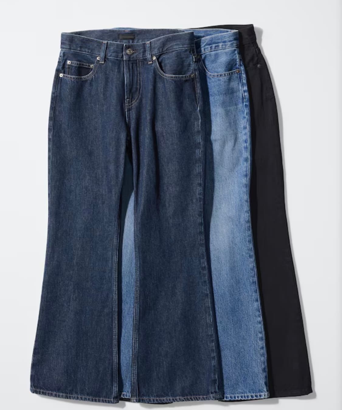 유니클로 블랙 부츠컷 상품이미지2