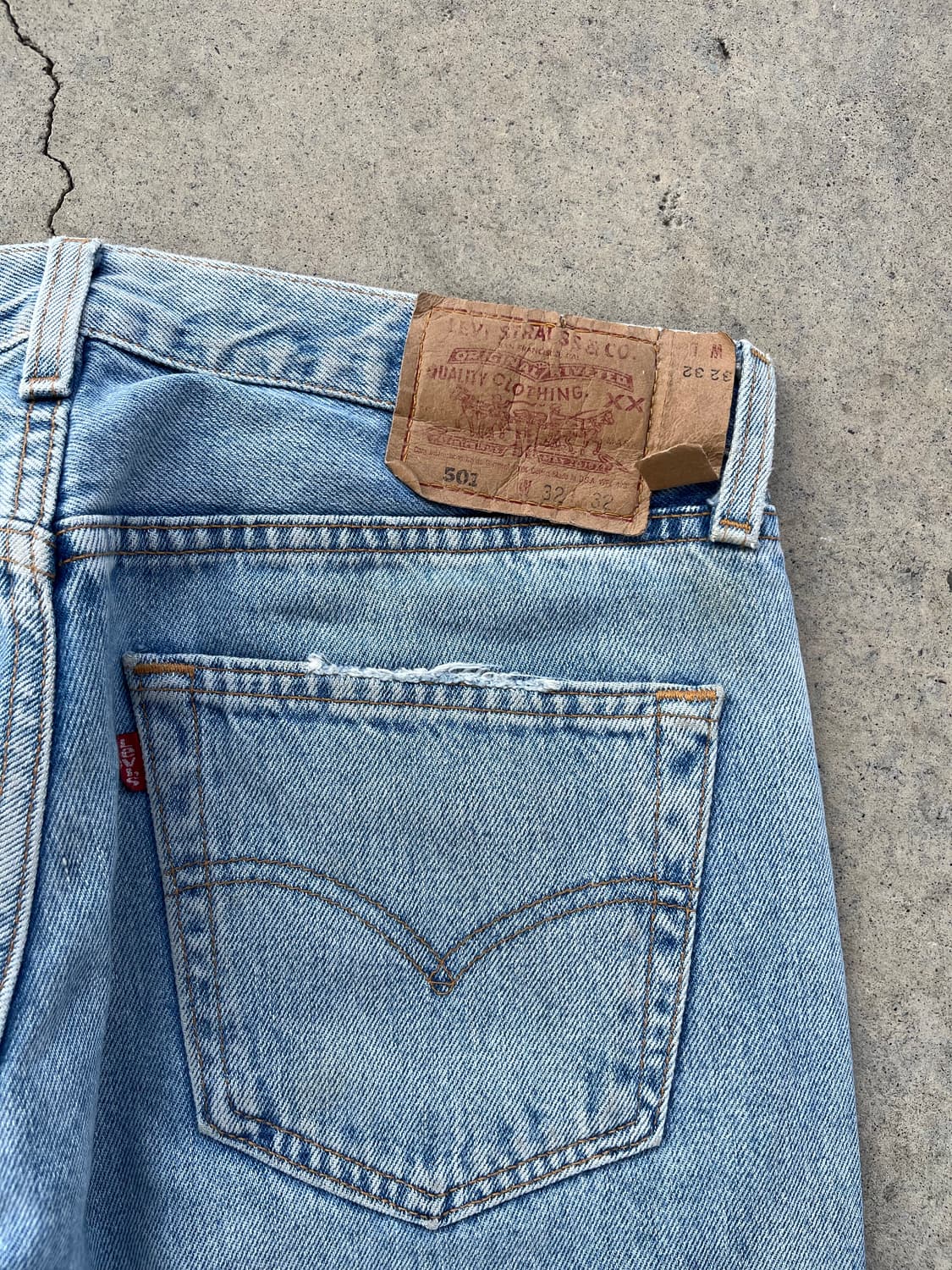 90s USA 빈티지 리바이스 501 데님 팬츠 상품이미지7