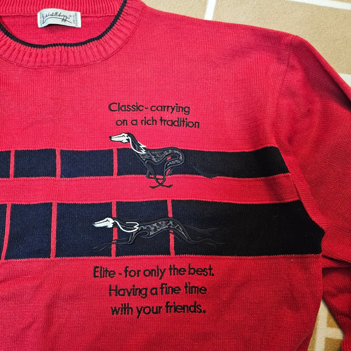 까스텔바작  italy mode 90's 빈티지 니트  상품이미지3