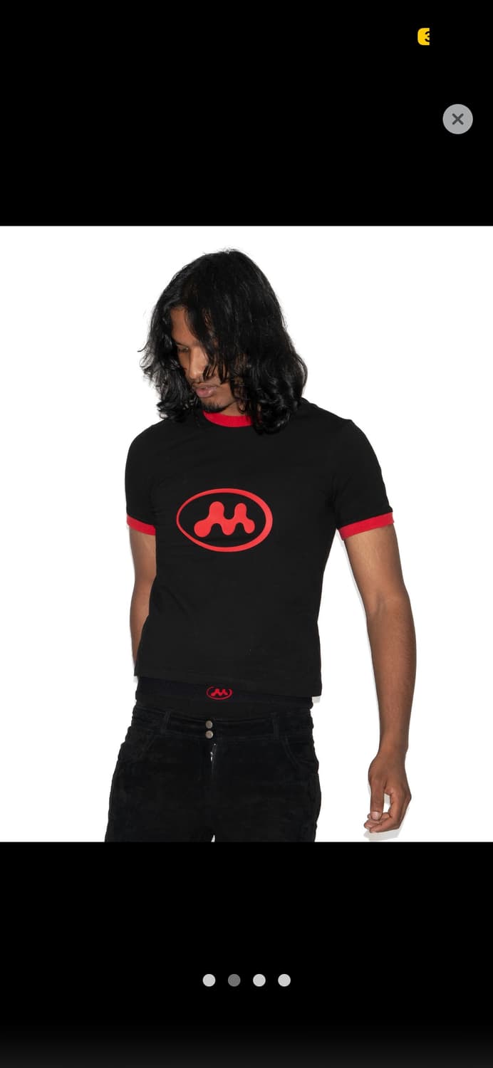 Mowalola Dropout Tee Black 상품이미지3