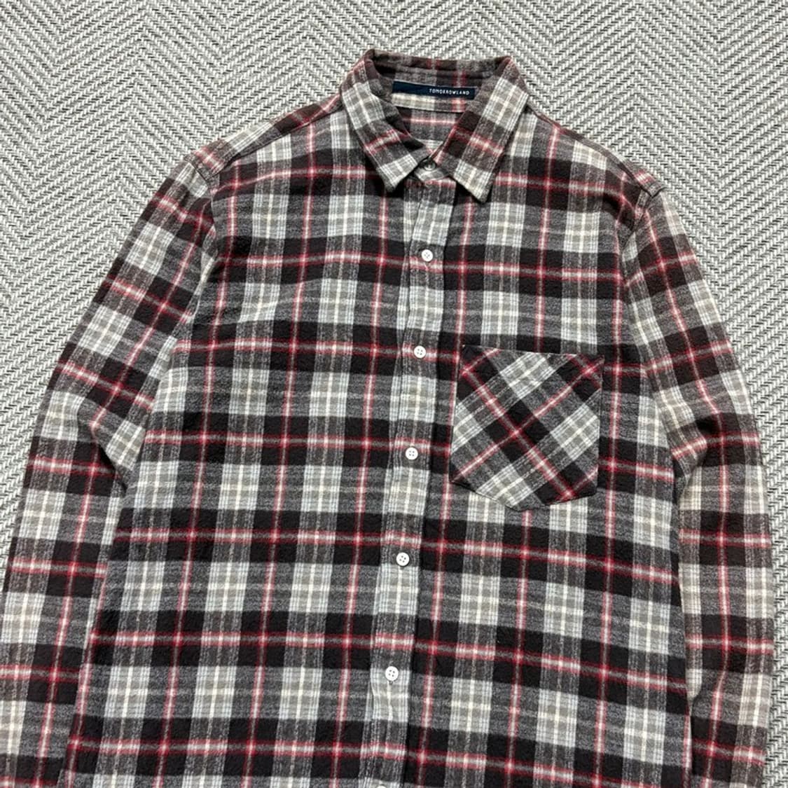 투모로우랜드 체크셔츠 v2441 상품이미지3