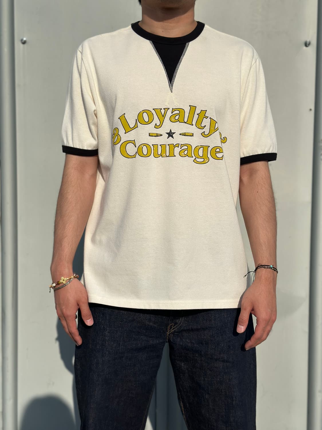 비디알 GUNMAN DOUBLE V T-SHIRT 상품이미지3