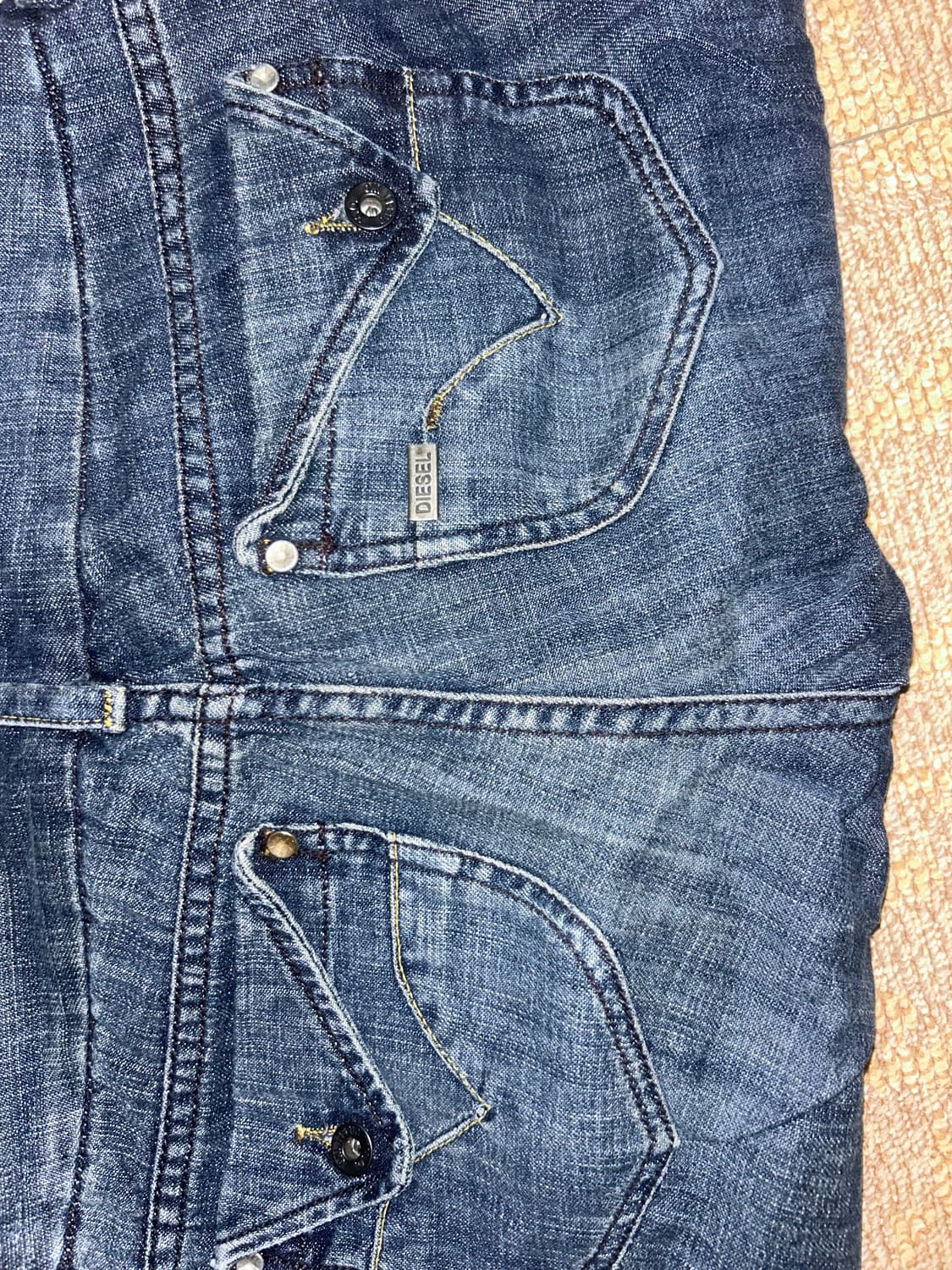 디젤 빈티지 로우라이즈 팬츠 상품이미지4