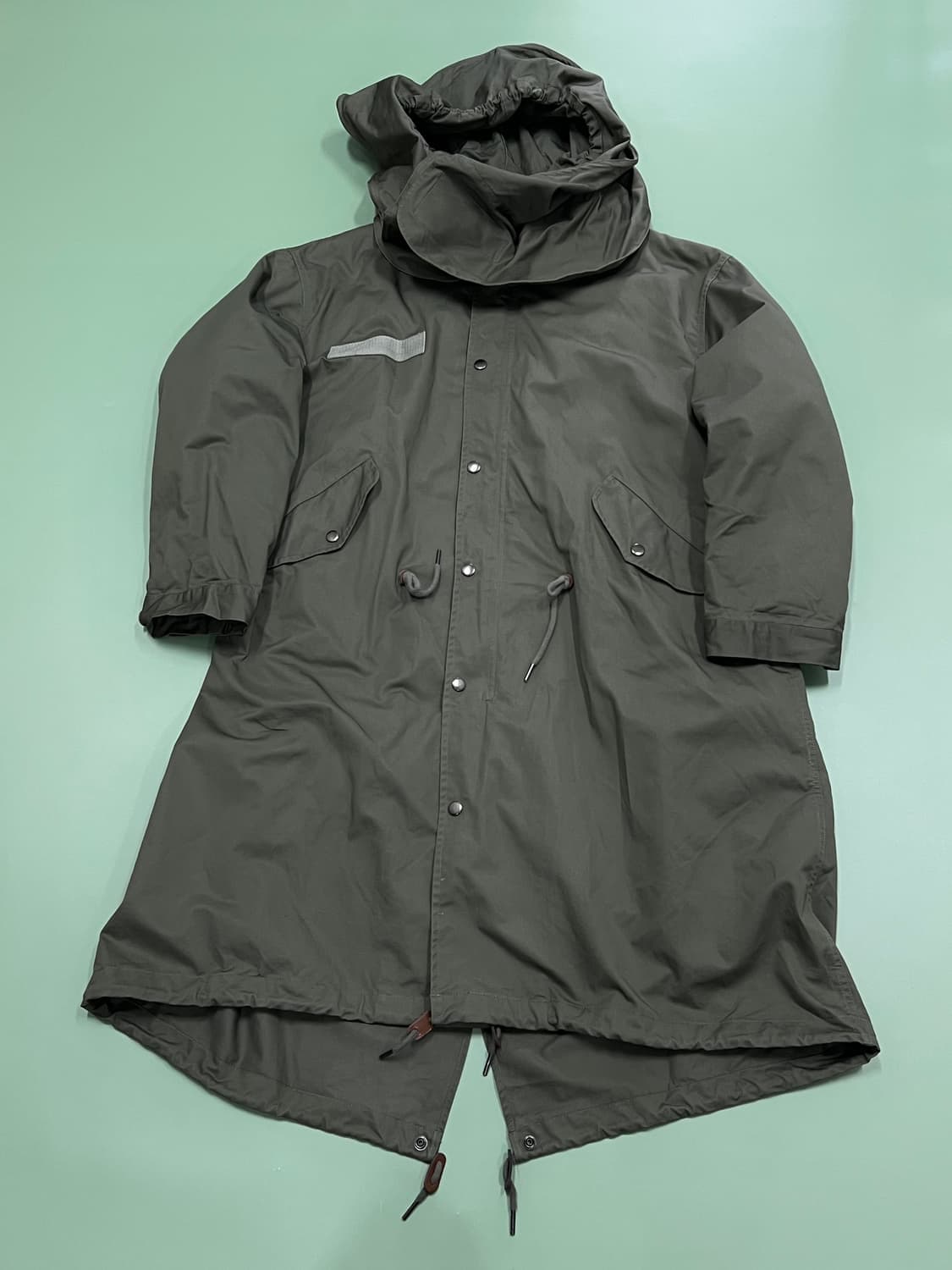 페미니크 우먼스 밀리터리 테일 롱 필드 야상 자켓 상품이미지2