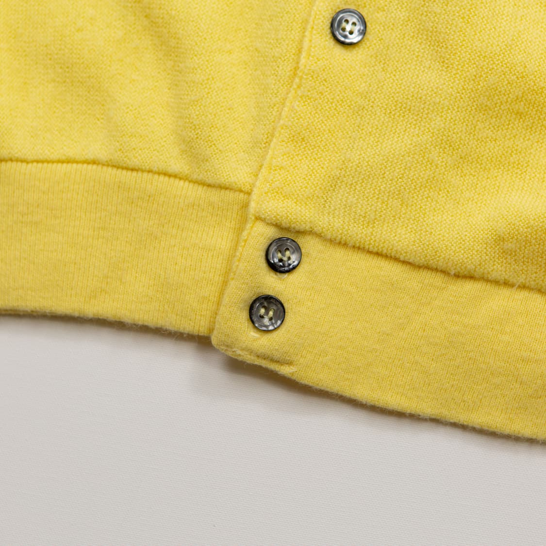 80s IZOD 라코스테 아크릴 가디건 옐로우 상품이미지5