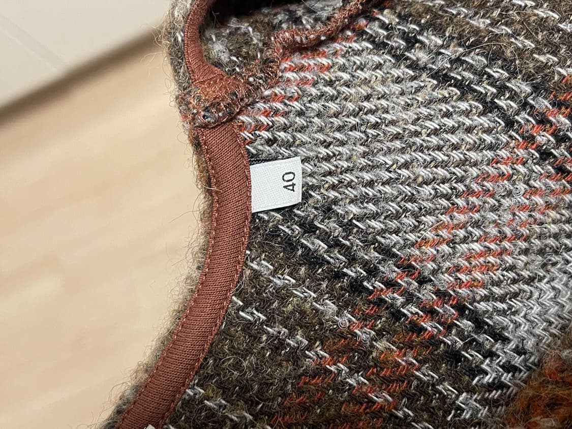 Our legacy 아워레가시 체크 모헤어 베스트 상품이미지4