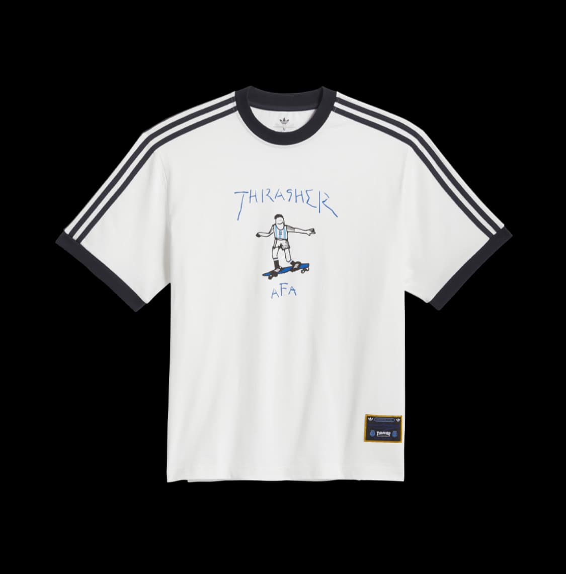 THRASHER X AFA RINGER TEE 상품이미지1