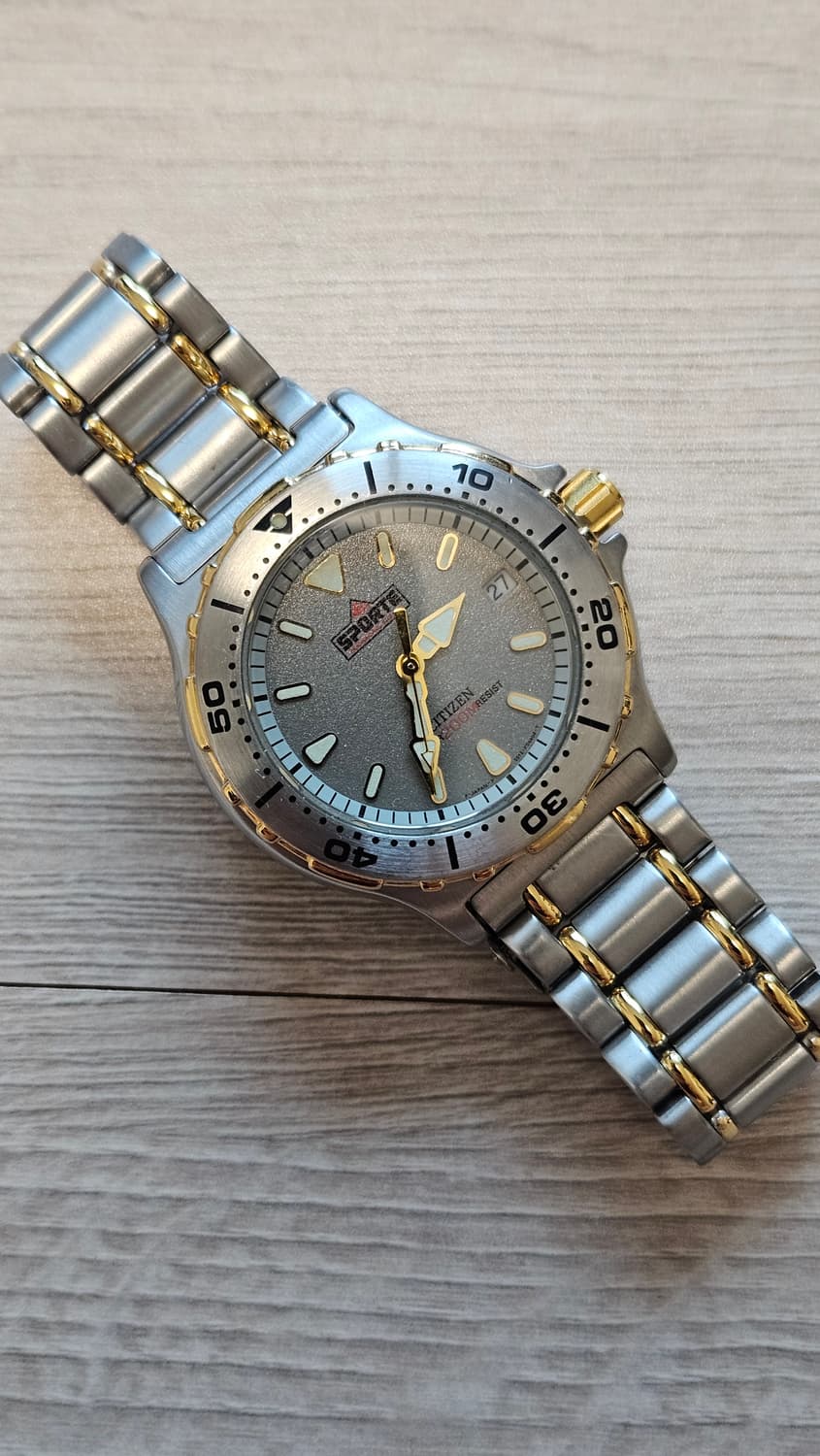 빈티지 시티즌 SPORTE  메탈 시계 상품이미지2