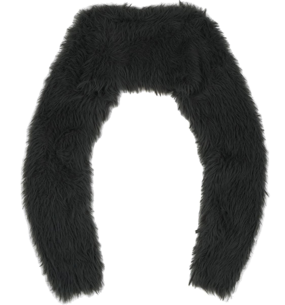 [새상품] bonnae 본네 퍼 니트 볼레로 상품이미지2