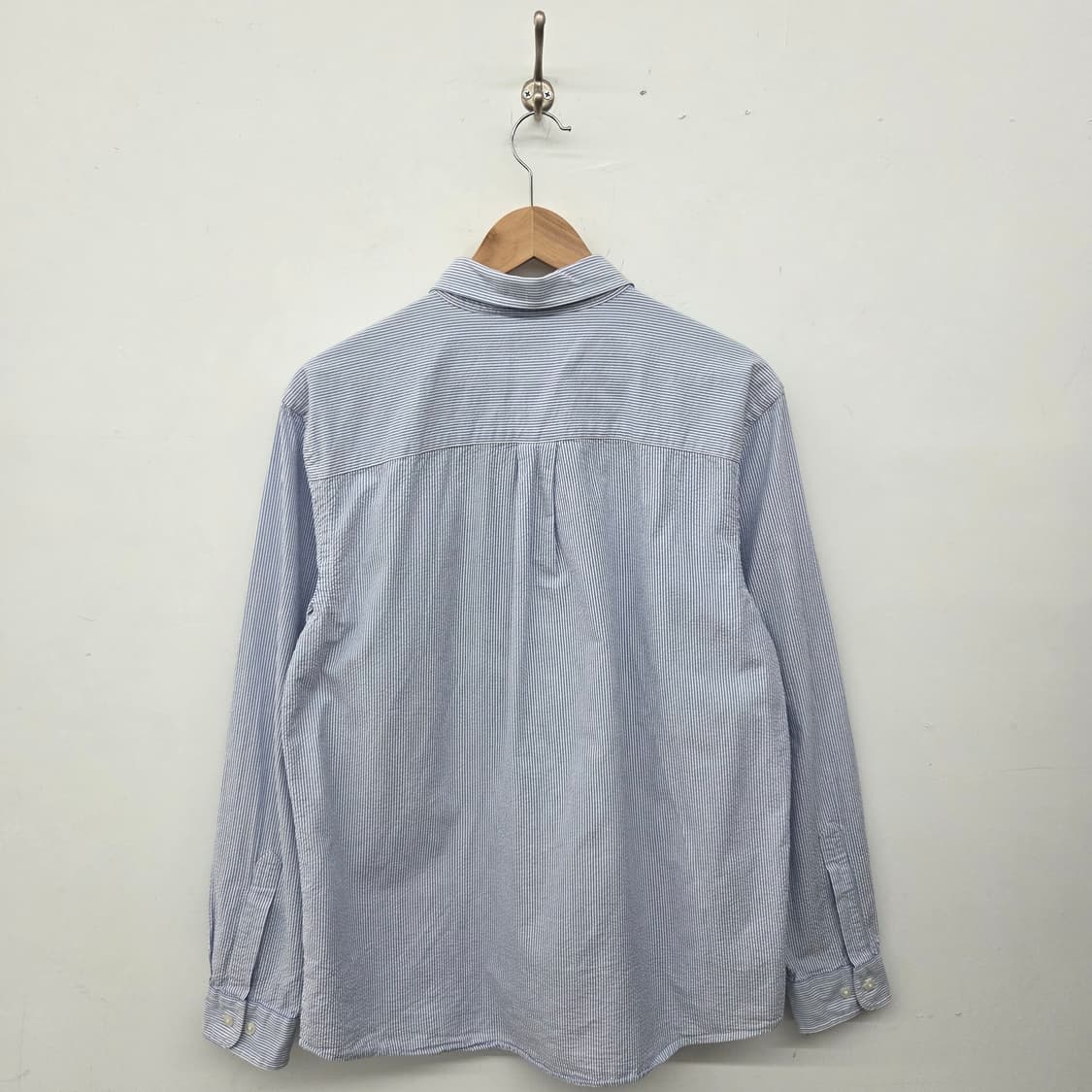 엘엘빈 llbean 스트라이프 긴팔 셔츠 남L 상품이미지5