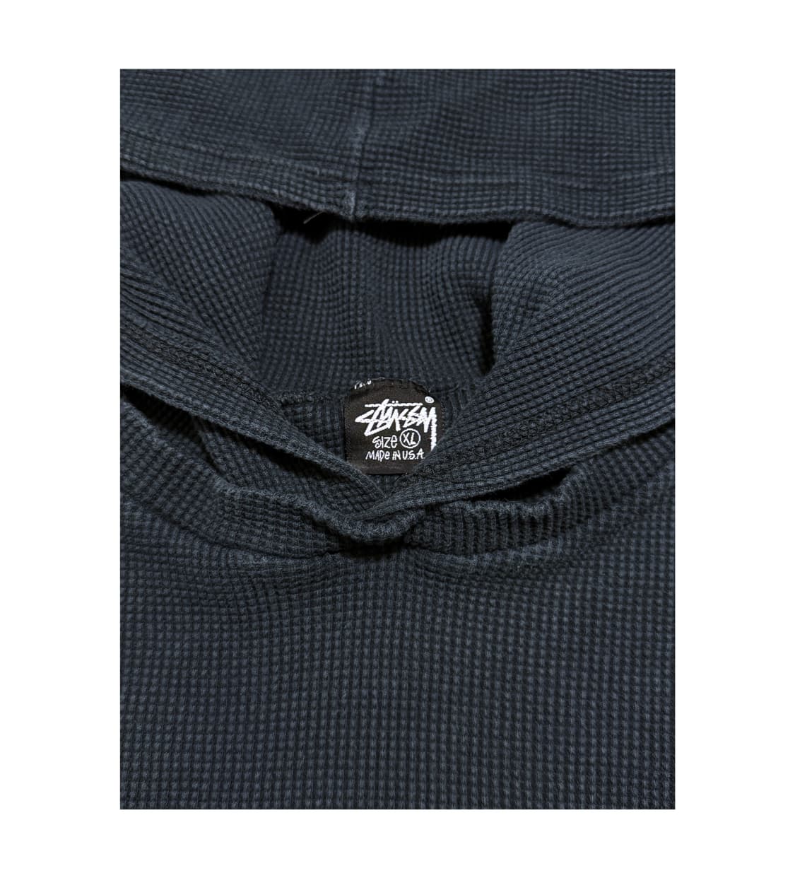 90’s 스투시 와플 써멀 후드 상품이미지4