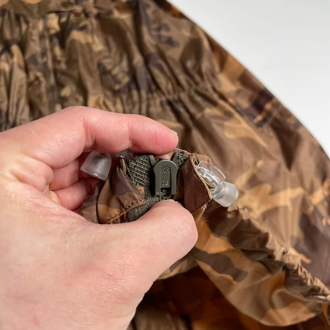 Ruzzo 셔링 밀리터리 나일론 코트 (italy)   상품이미지7