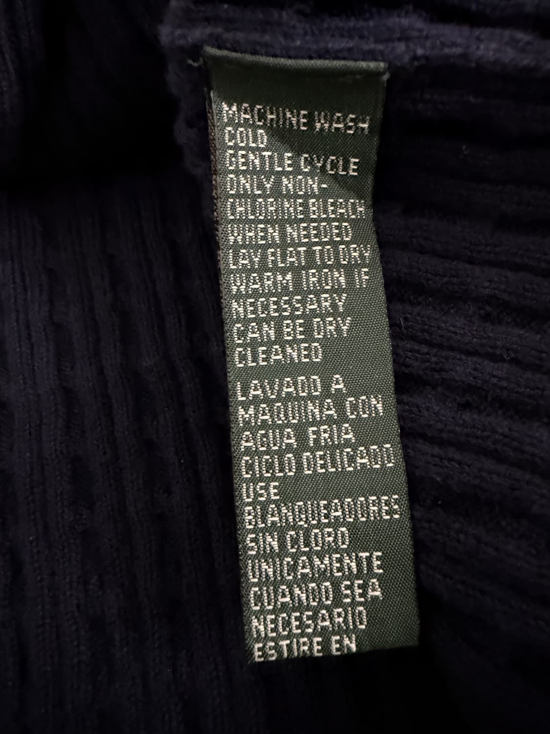 로렌 랄프로렌 꽈배기 가디건 상품이미지6