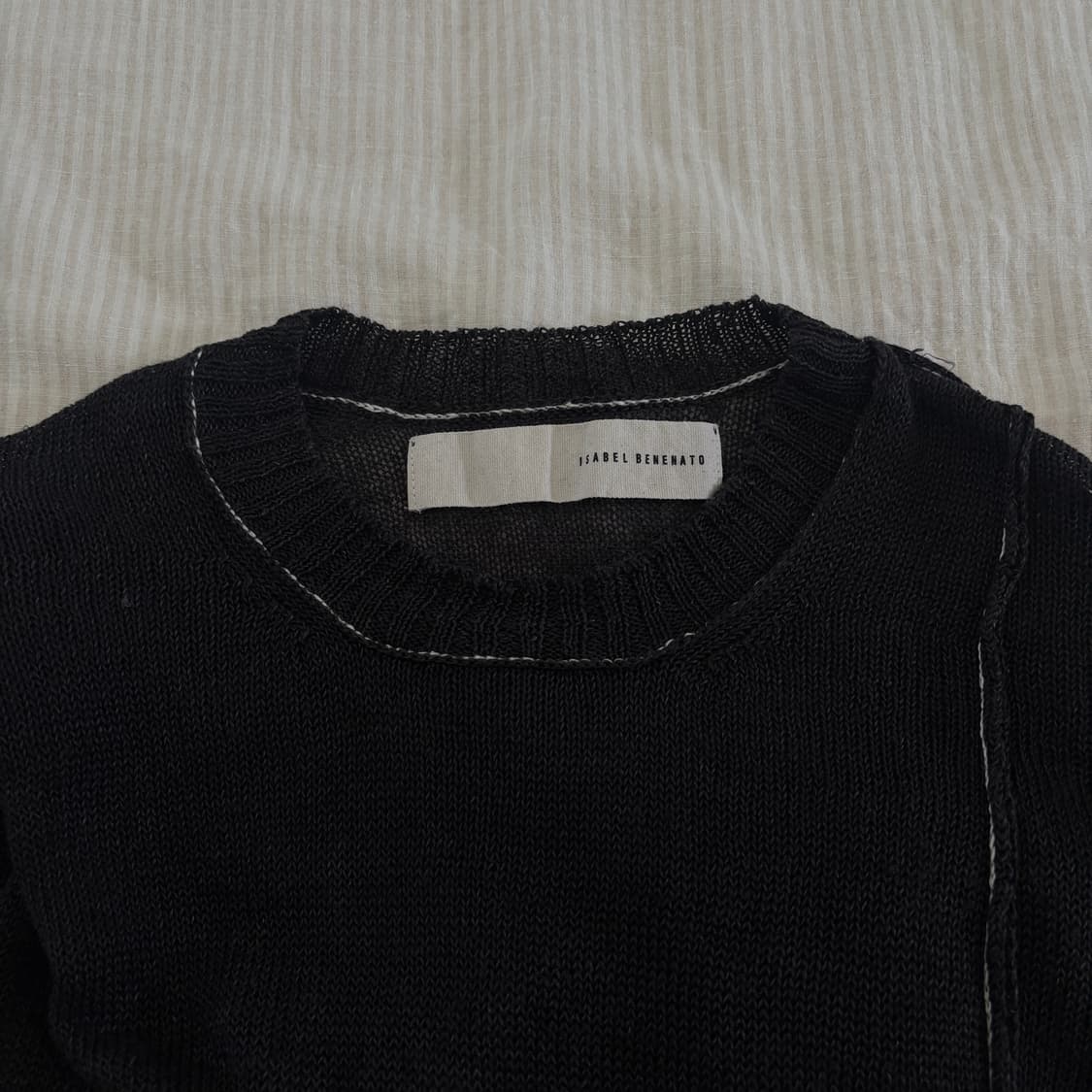  ▫️Isabel Benenato Linen Knit 상품이미지6