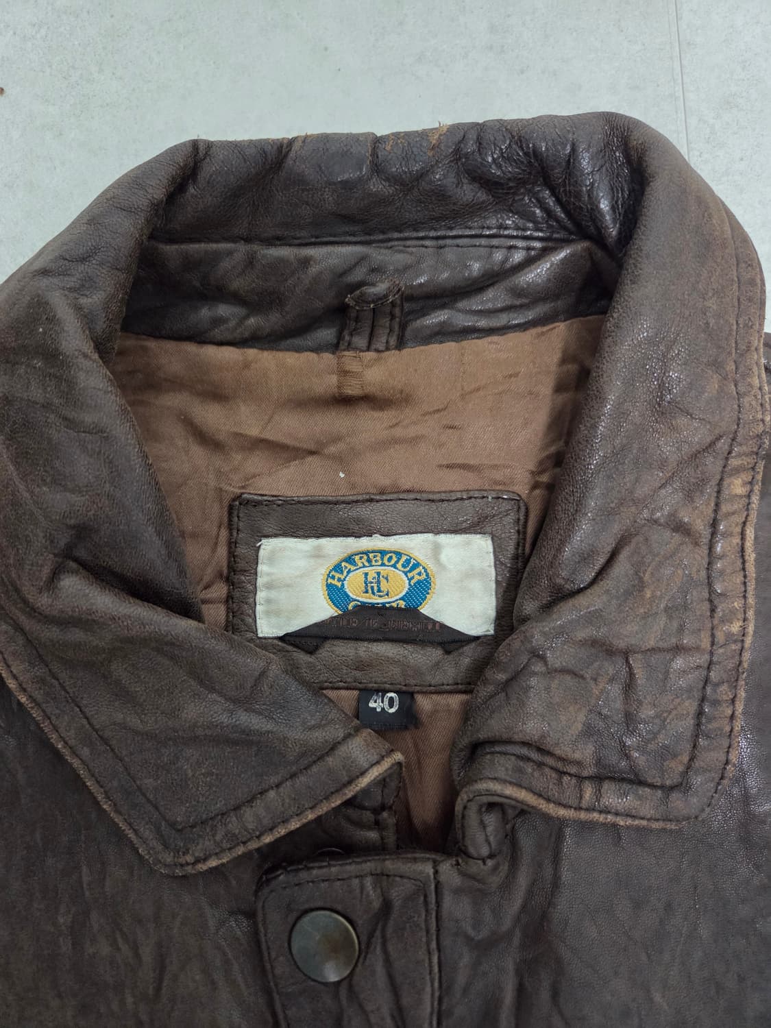 Harbour Club 가죽자켓 상품이미지2