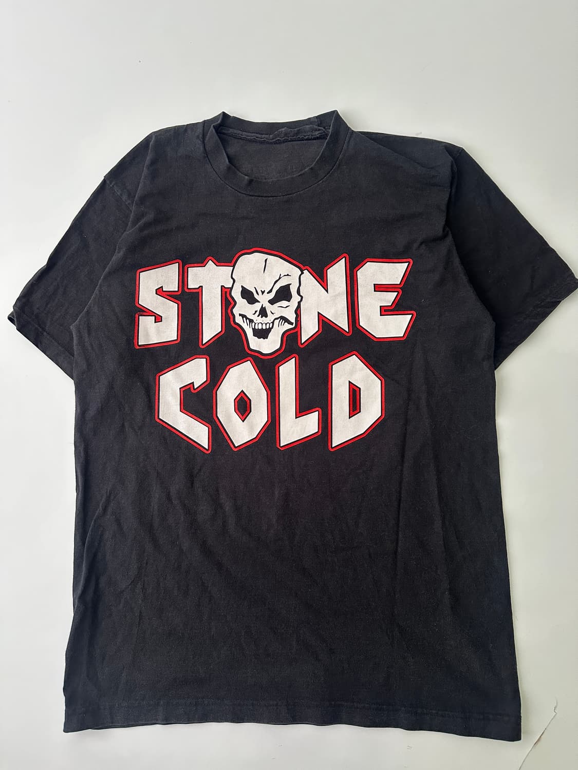 00’s Wwe Stone cold skull tee 상품이미지2