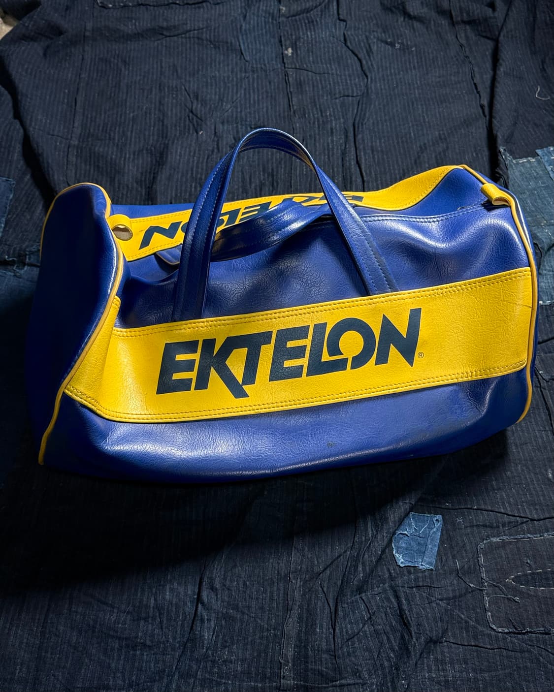 70-80‘s Ekteon PVC 보스턴백 상품이미지1