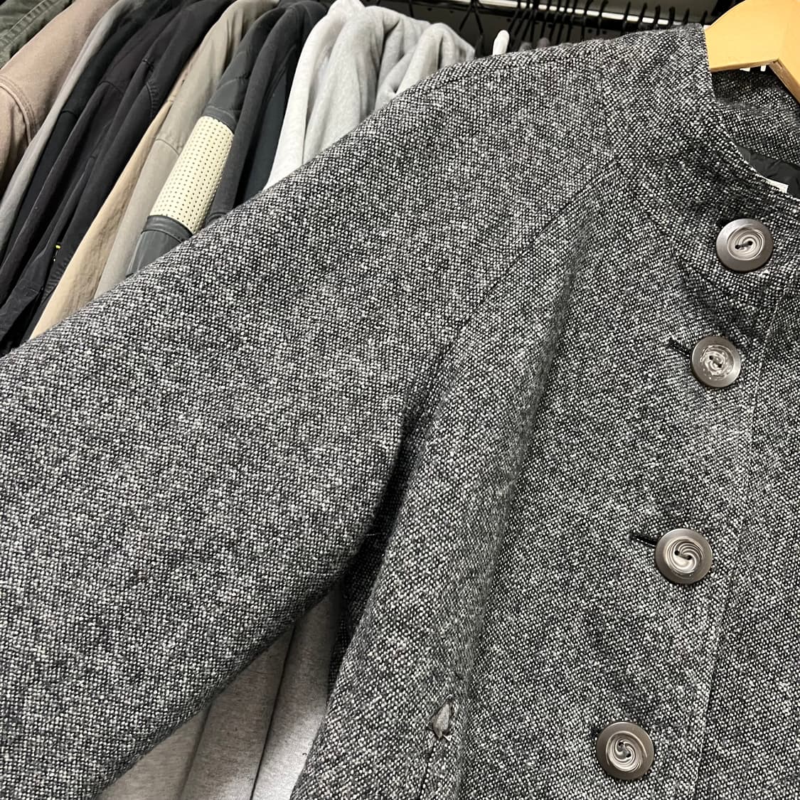 모리걸 갸루 케이프 코트 자켓 상품이미지6