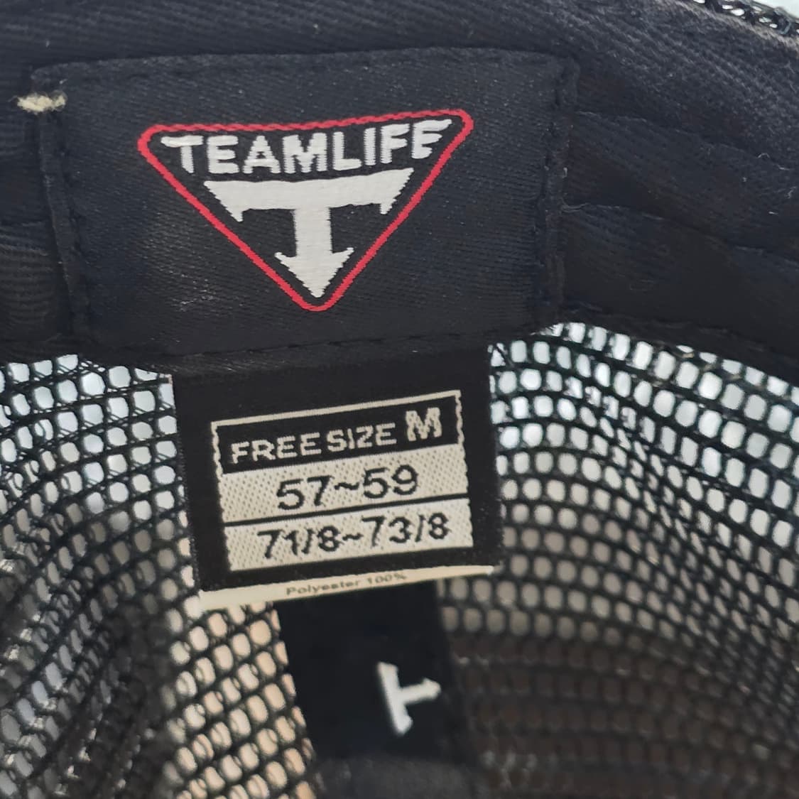 L7-2:팀라이프 토이어 그래픽 메쉬 스냅백 57-59cm 상품이미지8